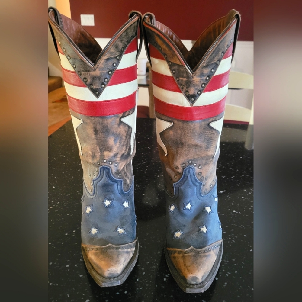 Patriotic Cowboy boots